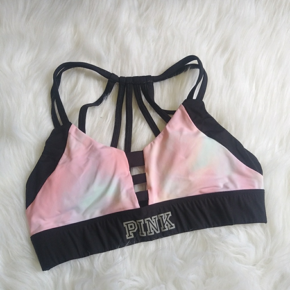 Victoria's Secret Pink Ultimate Strapy Sports Bra